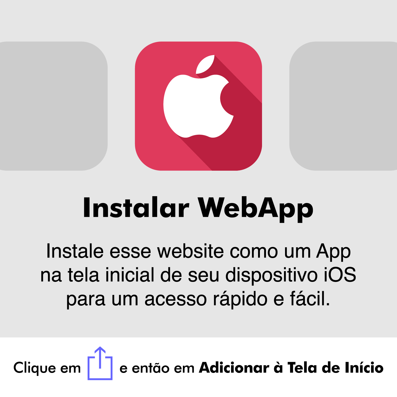 Como instalar no iOS?